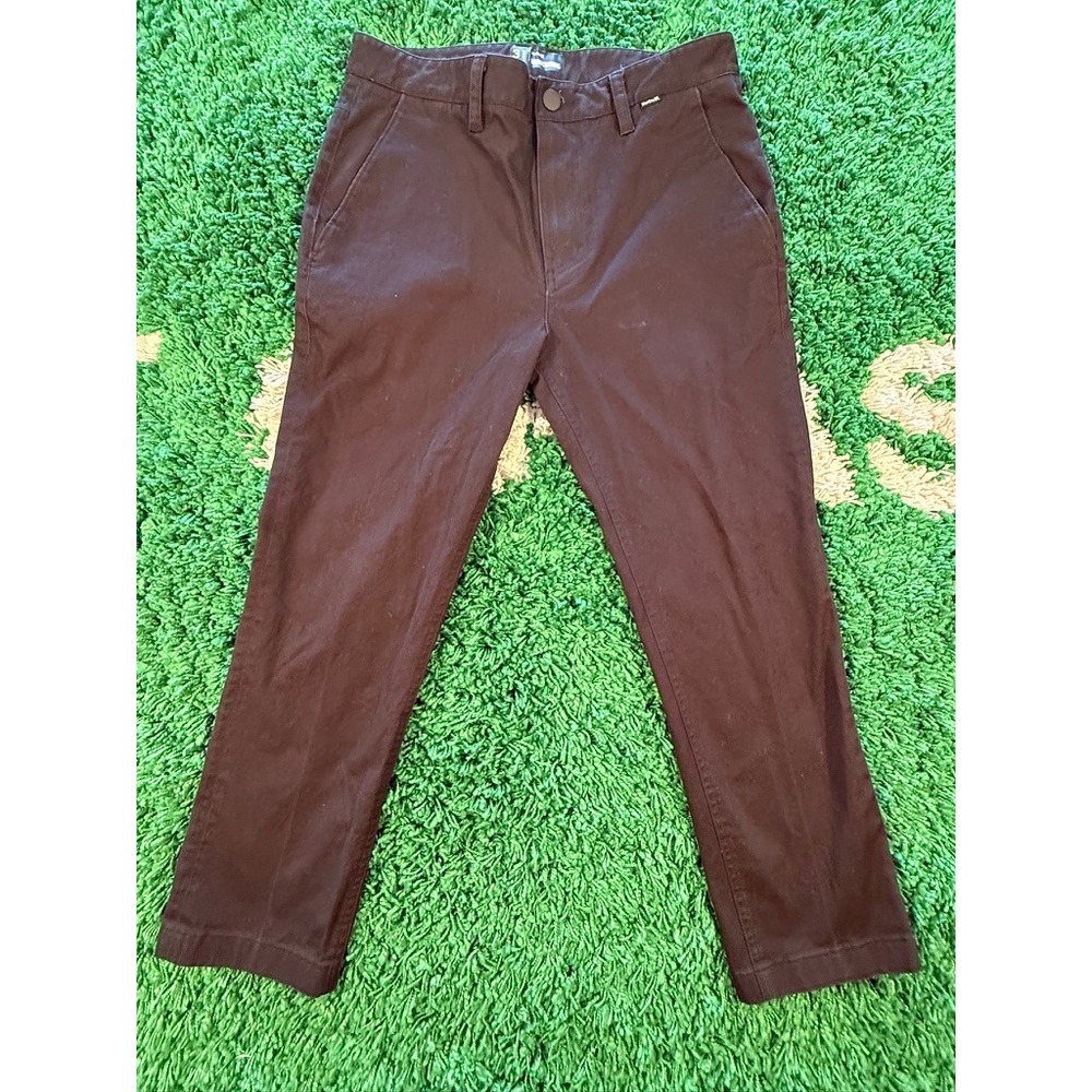 Hurley Chino Pants Mens 31 Brown Good Twill Casual Trousers BV1696‎